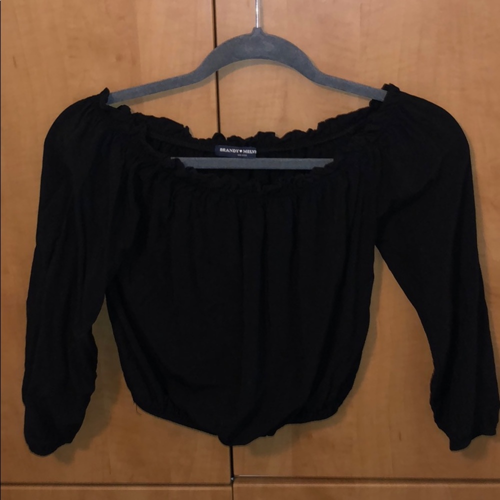 Brandy Melville Black Shirt